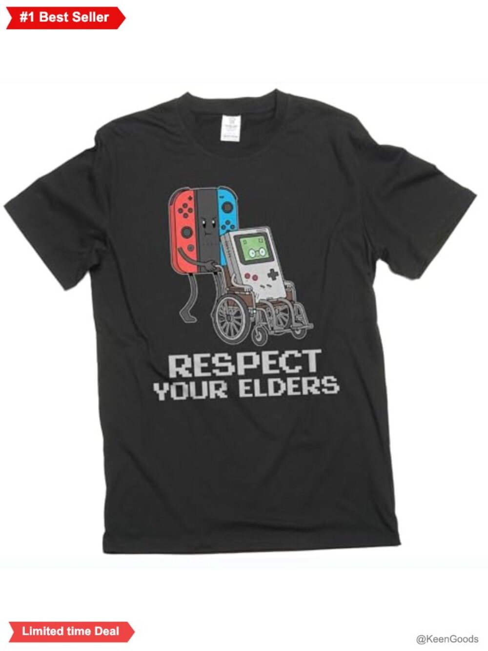 Funny Video Gaming Gamer Graphic T-Shirt Cotton Crew Neck Tee